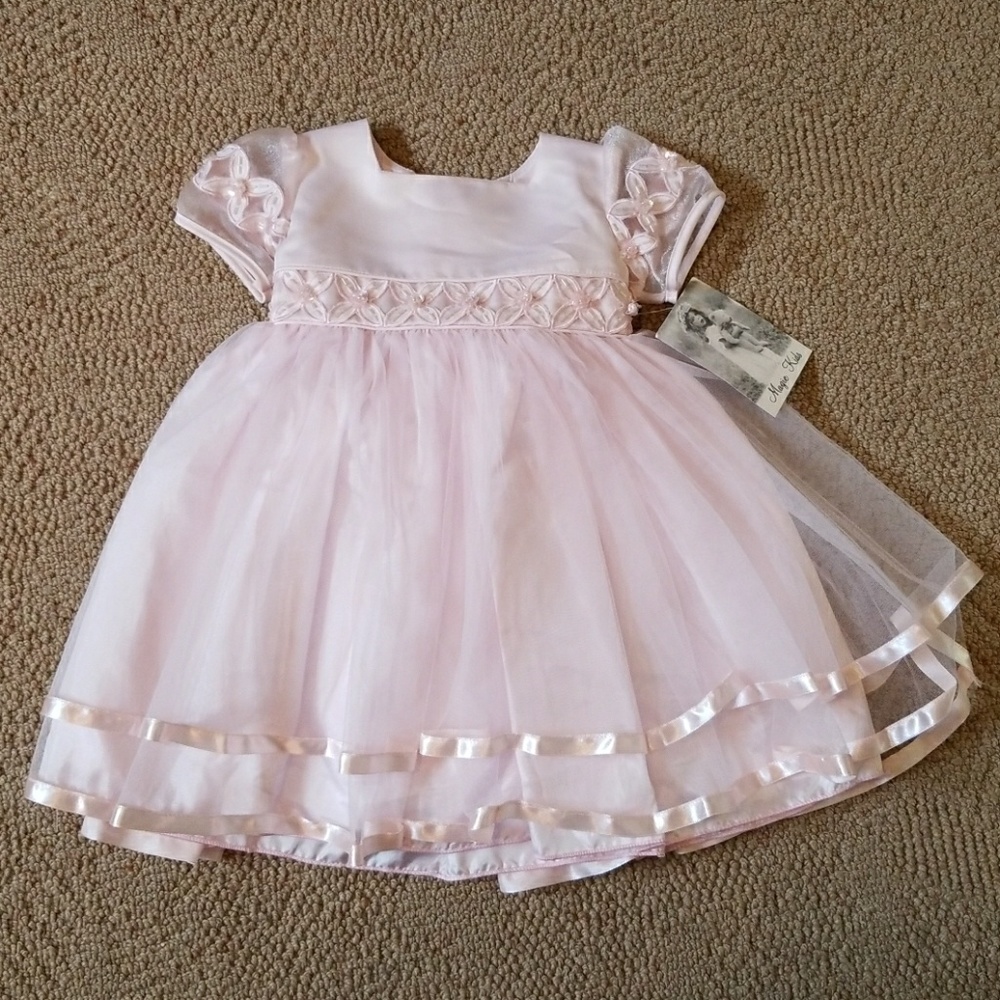 24M formal dress & bonnet